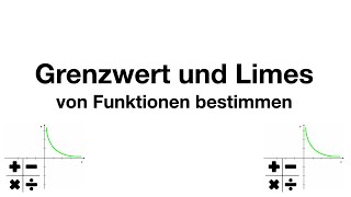 Grenzwert und Limes von Funktionen bestimmen - Beispiele