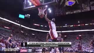 Dwyane Wade Full Highlights vs Bobcats 2014 Playoffs East R1G1 - 23 Pts