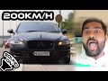 Ride in Loudest Jaguar in India | XJR V8 | Reaction | Custom Exhaust | India