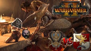 VOLKMAR BATTLES SOME SCORPIONS | Empire vs Tomb Kings - Total War: Warhammer 2