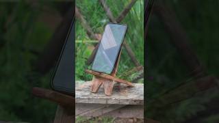 How To Make Wooden Mobile Stand,Daily Useful Wood Products-DIY#shorts