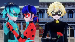 【MMD Miraculous】Confessions (Ladybug, Chat Noir, Viperion)【60fps】