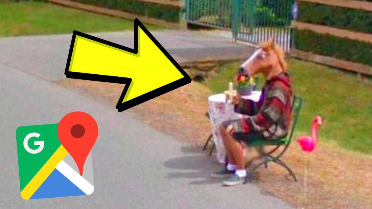 Strangest Things Caught On Google Maps Youtube