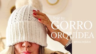 Tejemos el gorro a crochet mas bonito - Paso a paso por Tina by Denise