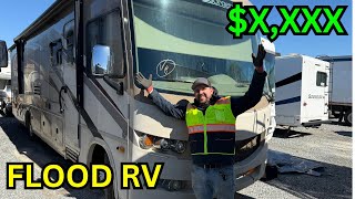 We Won a Flooded RV For A Steal Deal! Hidden Problems Show Up