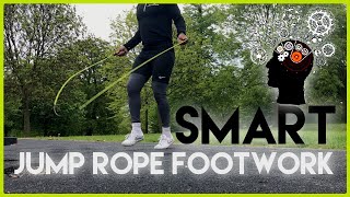 Learn This Jump Rope HIIT Workout Drill For INTELLIGENT Footwork And Coordination ⚡️🧠(FOLLOW ALONG)