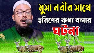 মুসা নবীর সাথে হরিণের কথা বলার ঘটনা মুফতি শাহ আহমদুল্লাহ উজানভী