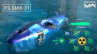 FS SMX-31 With Full Mark-45 ASTOR And Bulava | Nuclear Build 🔥 Modern Warships Gameplay