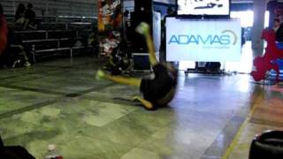 Bboy  Visaz crazy! (BOTY Thailand 2010 NE)