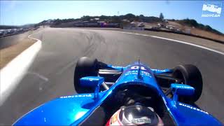 Felix Rosenqvist onboard at Laguna Seca