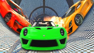 EXTREME FULL SPEED TAKEDOWN! (GTA 5 Funny Moments)