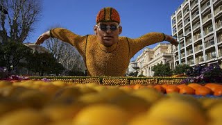 Así es la 90ª edición del Festival del Limón en Menton (Francia), edición olímpica