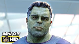 AVENGERS: ENDGAME (2019) "I Was Made For This" Hulk's Snap [HD] IMAX Version