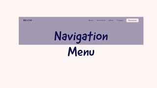 Responsive Navigation Menu | Web Components
