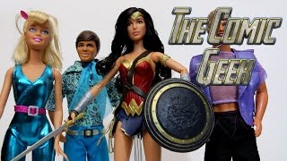 Wonder Woman Barbie - Batman v.  Superman: Dawn of Justice Toy Doll Review