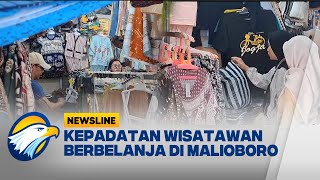 Tahun Baru, Wisatawan Memborong Batik di Malioboro - [Newsline]