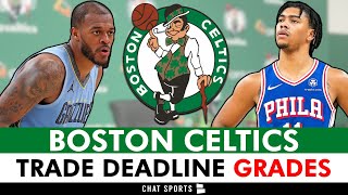 Boston Celtics NBA Trade Deadline Grades: Xavier Tillman, Jaden Springer Trades, Dalano Banton