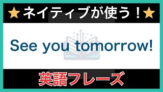 【ネイティブが毎日使う】簡単な英語表現・フレーズ｜聞き流しリスニング