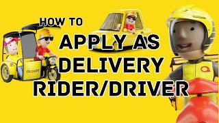 How to Apply as Maxim Delivery Rider/Driver(Apply Online!)