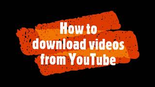 How to Download YouTube Videos Using Python Scripts | Python Project.