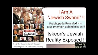 Iskcon's Jewish Reality Exposed 💥Part 4 #IskconExposed #HareKrishnaExposed