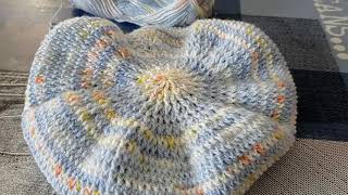 Bereta Roua Diminetii /easy crochet/ берет крючком