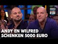 Andy en Wilfred schenken 5000 euro aan Wesley voor strijd tegen armoede in Ondiep | VERONICA OFFSIDE