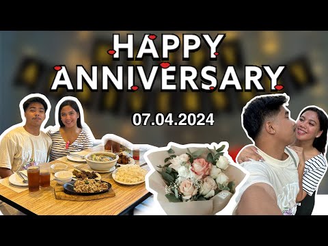 SIMPLE CELEBRATION FOR OUR 1ST ANNIVERSARY NI DADDY PAUL (THANK YOU DADDY )