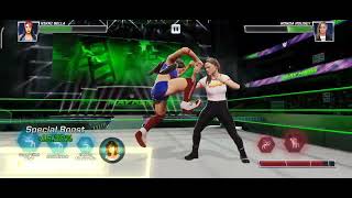 Ronda Rousey vs Nikki Bella FIGHT |wwe Mayhem|#wwemayhem #wwe