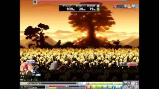 メイプルストーリー　Maplestory 　메이플스토리 JMS　カンナ視点　ウルスでただひたすら倒れているだけの動画　付き添い　復活要員 2016