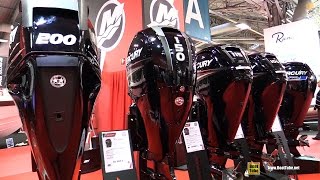 2016 Mercury Outboard Marine Engines 200hp 150hp 115hp 100hp 90hp - Walkaround