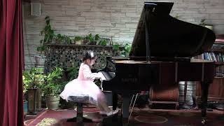 Adelynn Li age 6 Rollin Variations on an Original Theme