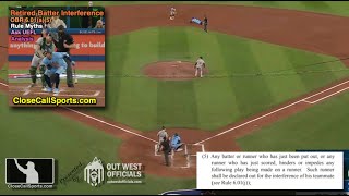 Ask UEFL - George Springer's Retired Batter Interference or Catcher Vogt's Planned Fake Throw?