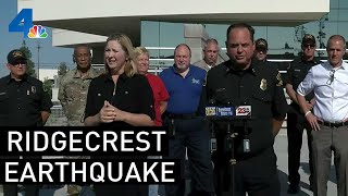 Kern County News Conference on 7.1 Ridgecrest Quake | NBCLA