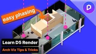 Phasing Animations in D5 Render in 10 Minutes! Step by Step Guide!
