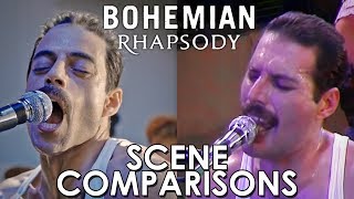 Bohemian Rhapsody (2018) - scene comparisons