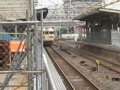 115系　Ｈ－０１編成　瀬戸内色　広島駅到着～発車