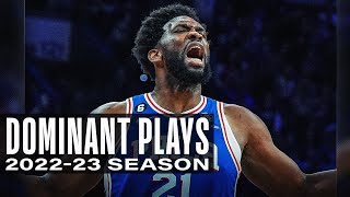 Joel Embiid’s Most Dominant Plays of the 2022-23 NBA Season | #BestOfNBA