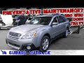 Repairs not required, but needed to keep '14 Outback on the road. CAR WIZARD addresses known issue