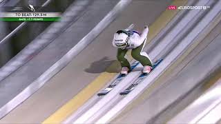 Nika Prevc 133m women's HILL RECORD - Garmisch-Partenkirchen 2023