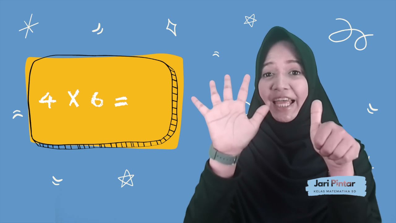 Cara Cepat Perkalian 4 Jarimatika, Super Mudah ! - YouTube