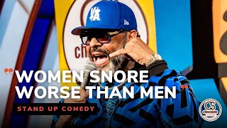 Women Snore Worse Than Men - Comedian Bo Dacious - Chocolate Sundaes Standup Comedy