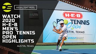 2020 H-E-B Men's Pro Tennis Open, a DropShot Series Tournament - $18k UTR