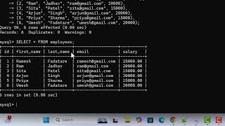 Learn SQL with MySQL Database | DELETE Statement – Remove Existing Records from a Table using CLI