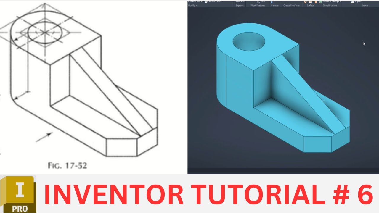Inventor 3d Modeling Part 3 Youtube