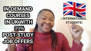 Top 10 Courses In UK For International Students|Courses With 99% Job Opportunities After Graduation