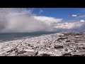 kar bulutları karadeniz ile buluştu ortaya muhteşem görüntüler çıktı