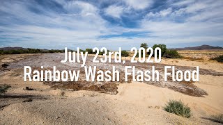 July 23rd, 2020 - Rainbow Wash Flash Flood