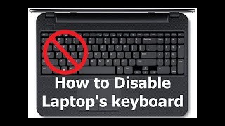 How To Disabled Laptop Keyboard Permanently in 2020