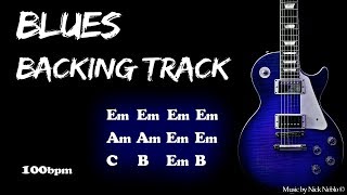 Blues Backing Track E minor